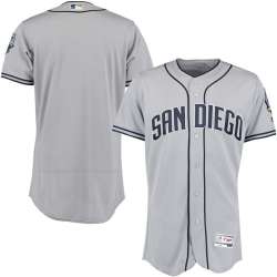 San Diego Padres Blank Gray 2016 All Star Patch Flexbase Collection Stitched Jersey Jiasu