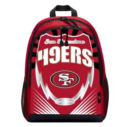 San Francisco 49ers Backpack Lightning Style