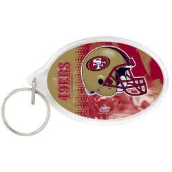 San Francisco 49ers Key Ring Acrylic Carded