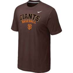 San Francisco Giants 2014 Home Practice T-Shirt - Brown