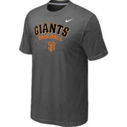 San Francisco Giants 2014 Home Practice T-Shirt - Dark Grey