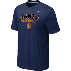 San Francisco Giants 2014 Home Practice T-Shirt - Dark blue