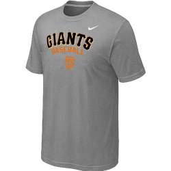 San Francisco Giants 2014 Home Practice T-Shirt - Light Grey