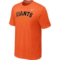San Francisco Giants 2014 Home Practice T-Shirt - Orange