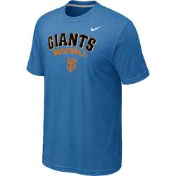 San Francisco Giants 2014 Home Practice T-Shirt - light Blue