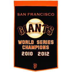 San Francisco Giants Banner 24x36 Wool Dynasty Pre-2012