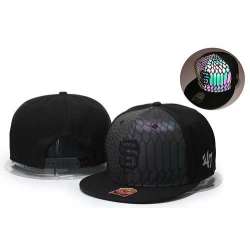 San Francisco Giants Black Adjustable Hat GS
