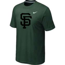 San Francisco Giants Heathered D.Green Nike Blended T-Shirt
