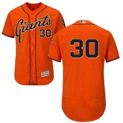 San Francisco Giants #30 Orlando Cepeda Orange Flexbase Stitched Jersey DingZhi