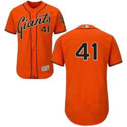 San Francisco Giants #41 Mark Melancon Orange Flexbase Stitched Jersey DingZhi