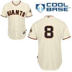 San Francisco Giants #8 Pence Cream Jerseys