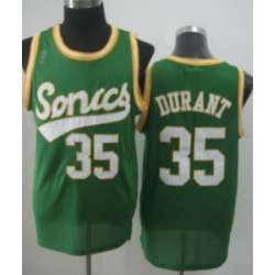 Seattle Supersonics #35 Kevin Durant 2003-04 Green Swingman Jerseys