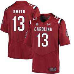 South Carolina Gamecocks #13 Shi Smith Red College Football Jersey DingZhi