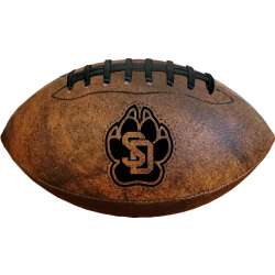 South Dakota Coyotes Football - Vintage Throwback - 9 Inches