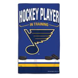 St. Louis Blues Baby Burp Cloth 10x17 Special Order