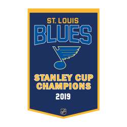 St. Louis Blues Banner 24x36 Wool Dynasty