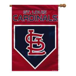 St. Louis Cardinals Banner 28x40 House Flag Style 2 Sided CO