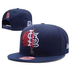 St. Louis Cardinals Fresh Logo Navy Game Adjustable Hat GS
