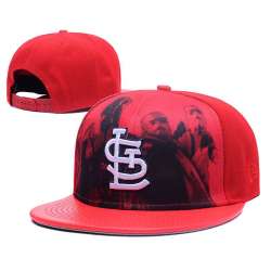 St. Louis Cardinals Fresh Logo Red Game Adjustable Hat GS