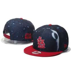 St. Louis Cardinals Team Logo Game Navy Red Adjustable Hat GS