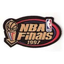 Stitched 1997 NBA Finals Jersey Patch Chicago Bulls Utah Jazz