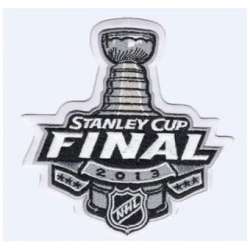 Stitched 2013 NHL Stanley Cup Final Logo Jersey Patch Boston Bruins vs Chicago Blackhawks