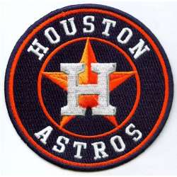 Stitched MLB Houston Astros Team Logo Jersey Sleeve Patch
