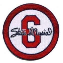 Stitched Stan (The Man) Musial #6 St. Louis Cardinals Memorial White Sleeve Patch (2013)