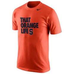 Syracuse Orange Nike Basketball Mascot Life WEM T-Shirt - Orange