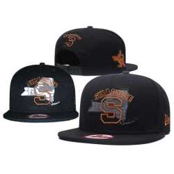 Syracuse Orange Team Logo Black Adjustable Hat GS