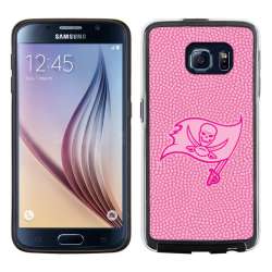 Tampa Bay Buccaneers Phone Case Pink Football Pebble Grain Feel Samsung Galaxy S6 CO