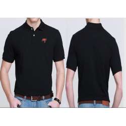 Tampa Bay Buccaneers Players Performance Polo Shirt-Black
