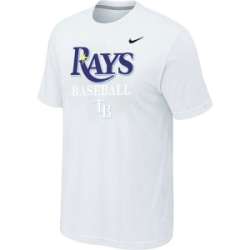 Tampa Bay Rays 2014 Home Practice T-Shirt - White