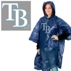 Tampa Bay Rays Rain Poncho Special Order
