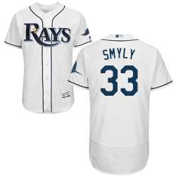 Tampa Bay Rays #33 Drew Smyly White Flexbase Stitched Jersey DingZhi