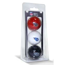 Tennessee Titans 3 Pack of Golf Balls - Special Order