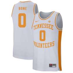 Tennessee Volunteers 0 Jordan Bone White College Basketball Jersey Dzhi