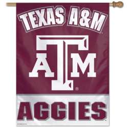 Texas A&M Aggies Banner 28x40 Vertical - Special Order