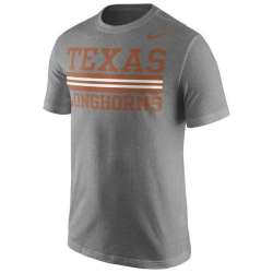 Texas Longhorns Nike Team Stripe WEM T-Shirt - Gray