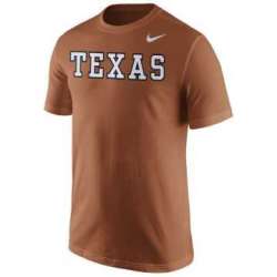 Texas Longhorns Nike Wordmark WEM T-Shirt - Burnt Orange