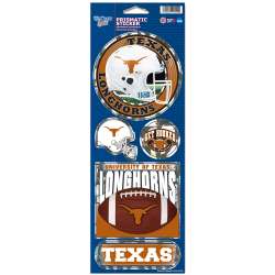 Texas Longhorns Stickers Prismatic