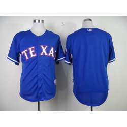 Texas Rangers Blank 2014 Blue Jerseys