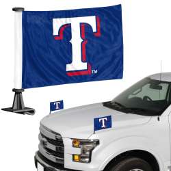 Texas Rangers Flag Set 2 Piece Ambassador Style