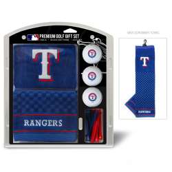 Texas Rangers Golf Gift Set with Embroidered Towel