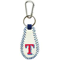 Texas Rangers Keychain Classic Baseball CO