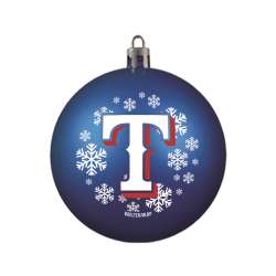Texas Rangers Ornament Shatterproof Ball Special Order