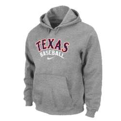 Texas Rangers Pullover Hoodie Grey
