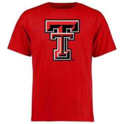 Texas Tech Red Raiders Big x26 Tall Classic Primary WEM T-Shirt - Red