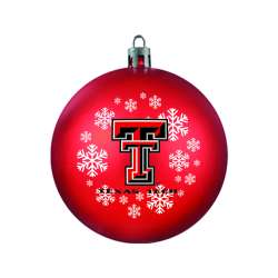 Texas Tech Red Raiders Ornament Shatterproof Ball Special Order