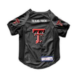 Texas Tech Red Raiders Pet Jersey Stretch Size L - Special Order